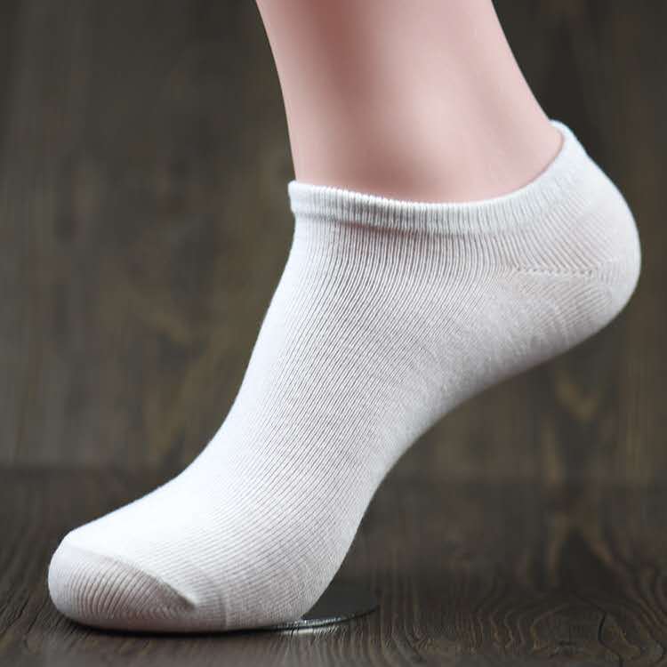 10 paires Cotton  men's boat socks
